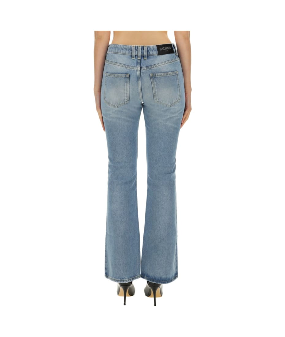 【送料&関税込】Balmain Flare Fit Jeans Balmain Flare Fit Jeans | italist