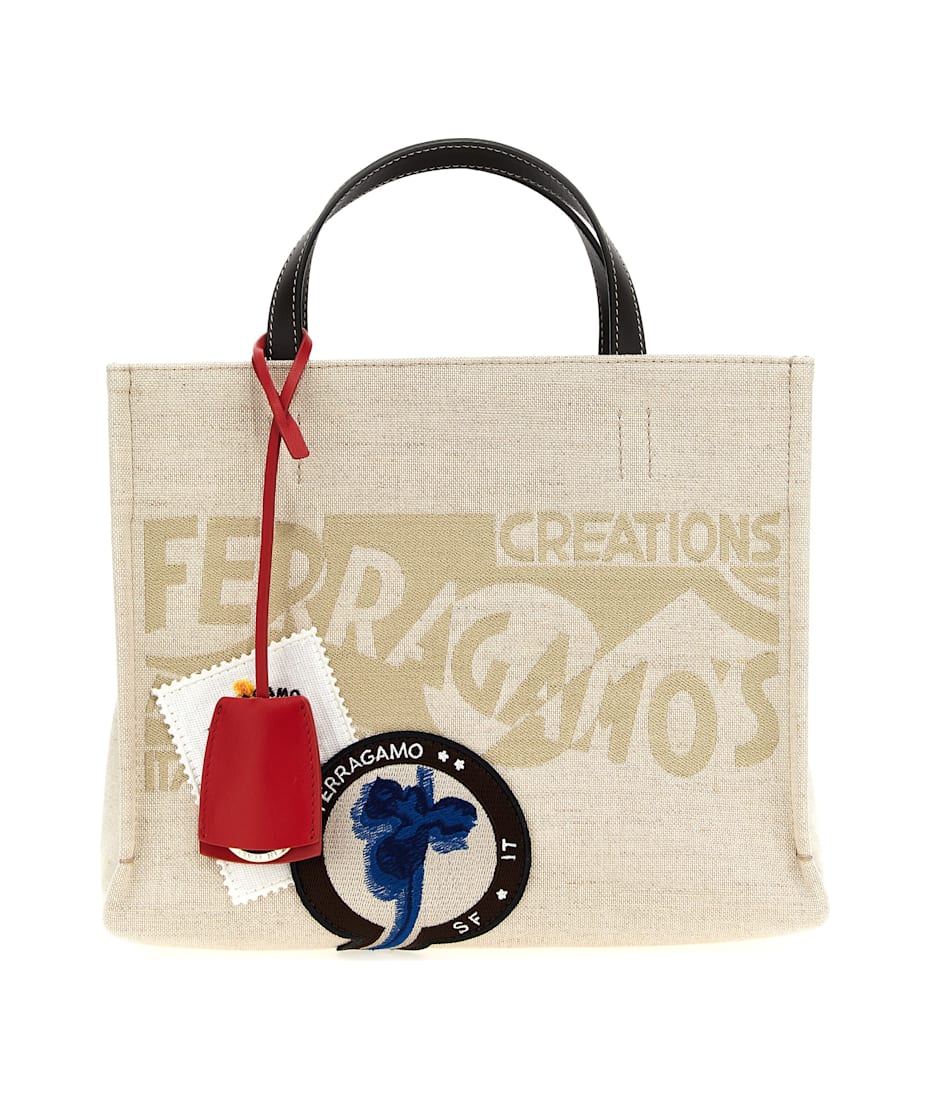 Salvatore Ferragamo｜TOTEBAGS (218336 770636) Salvatore Ferragamo Shoulder Bag 21 8336 NERO 0770636