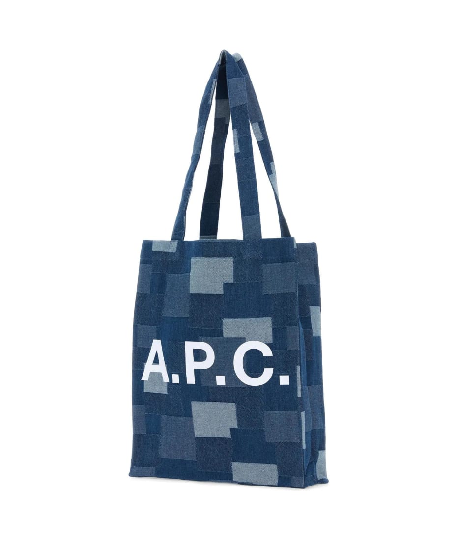 トートバッグ A.P.C. SS25 Denim Lou shopping bag (COHTDM61990 IAL) Denim Lou shopping bag – G&B