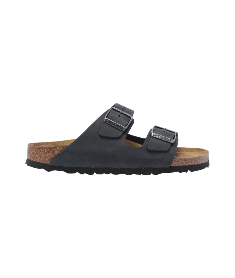 スリッポン BIRKENSTOCK BLACK LEATHER ARIZONA SLIPPERS Arizona Leather Black | BIRKENSTOCK