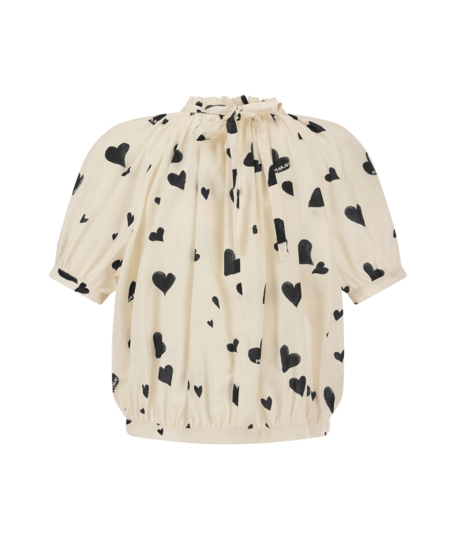 Marni Heart-patterned Top | italist