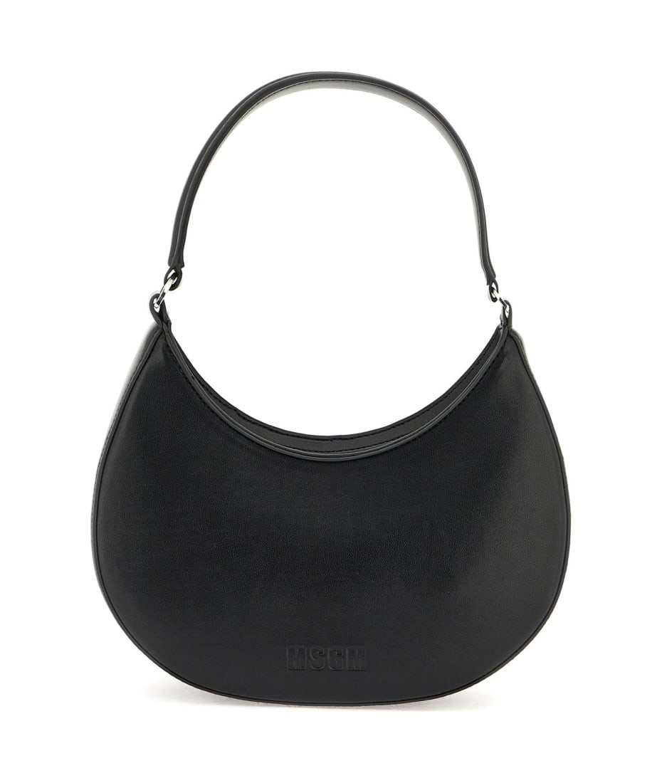MSGM｜SHOULDER BAGS (3641MDZ34 598 13) MSGM Faux Leather Hobo Shoulder Bag | italist