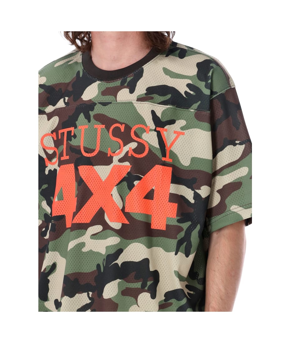 STUSSY 4X4 メッシュTシャツ ジャージ STUSSY 4X4 メッシュTシャツ ジャージ