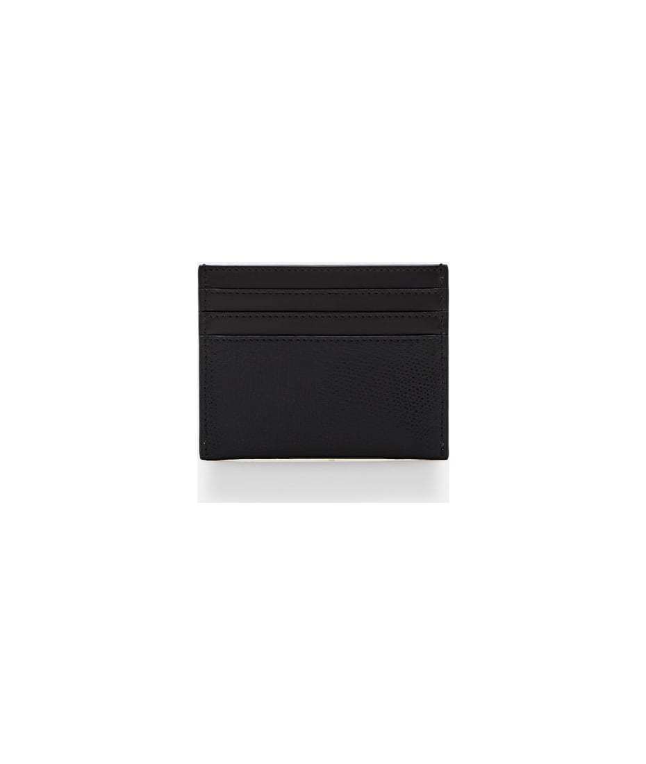Fendi Leather Cardholder - Black