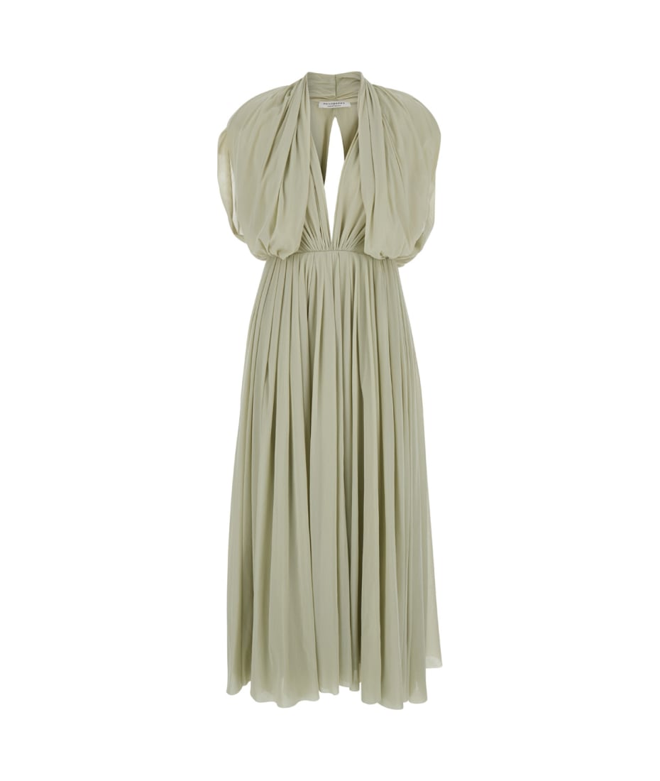 sage green midi dresses Sage V-Neck Short Sleeve Side Slit Maternity Midi Dress – PinkBlush