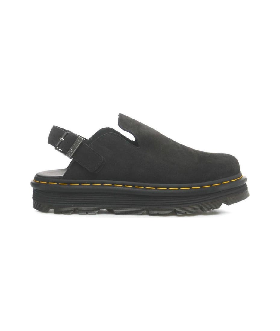 【送料&関税込】Dr. Martens Zebzag Casual Singback Platform Dr. Martens Zebzag Slingback Platform Mule - Black | Journeys