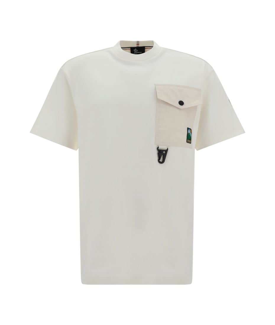 Brand New Moncler Grenoble T-Shirt White Size Medium online