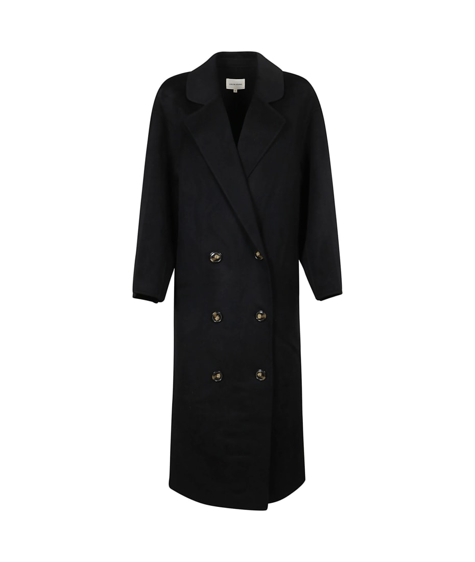 コート Loulou Studio SS25 BORNEO COAT (BORNEO BLACK) Loulou Studio Borneo Coat - Bergdorf Goodman