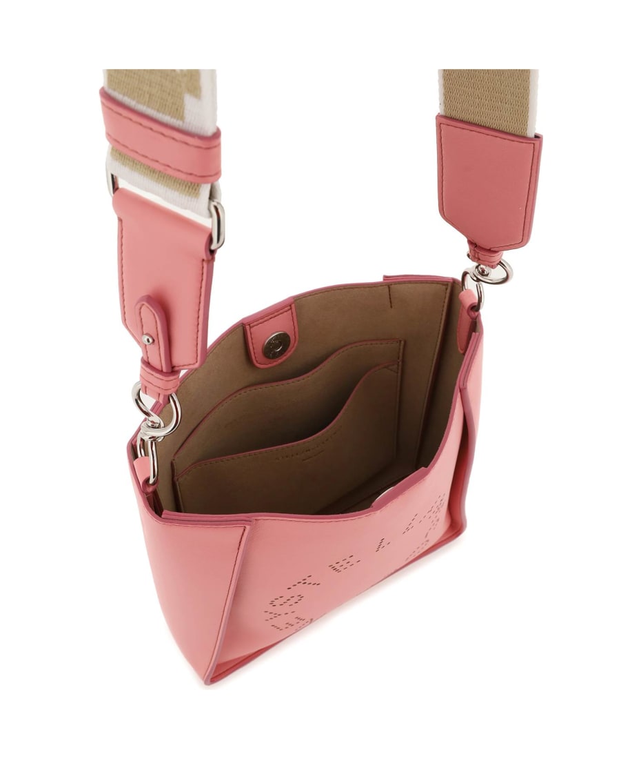 Anastasio Micro Crossbody Handbag Bubblegum Pink Leather - Eyes Embroi –  Min & Mon