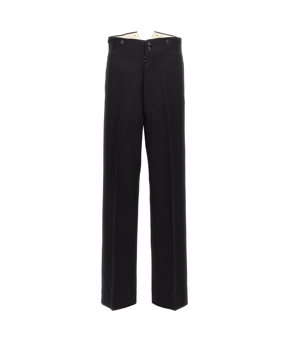 【関税込み】maison margiela Strap wool pants Maison Margiela Strap Wool Pants | italist