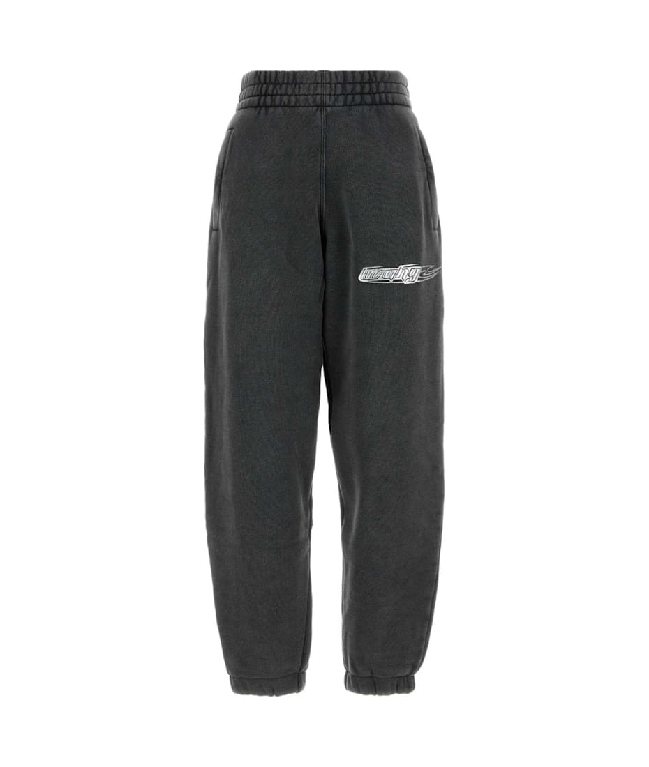 ボトムスその他 Alexander Wang Charcoal cotton joggers (4CC4244401 208A) T by Alexander Wang Charcoal Cotton Joggers | italist