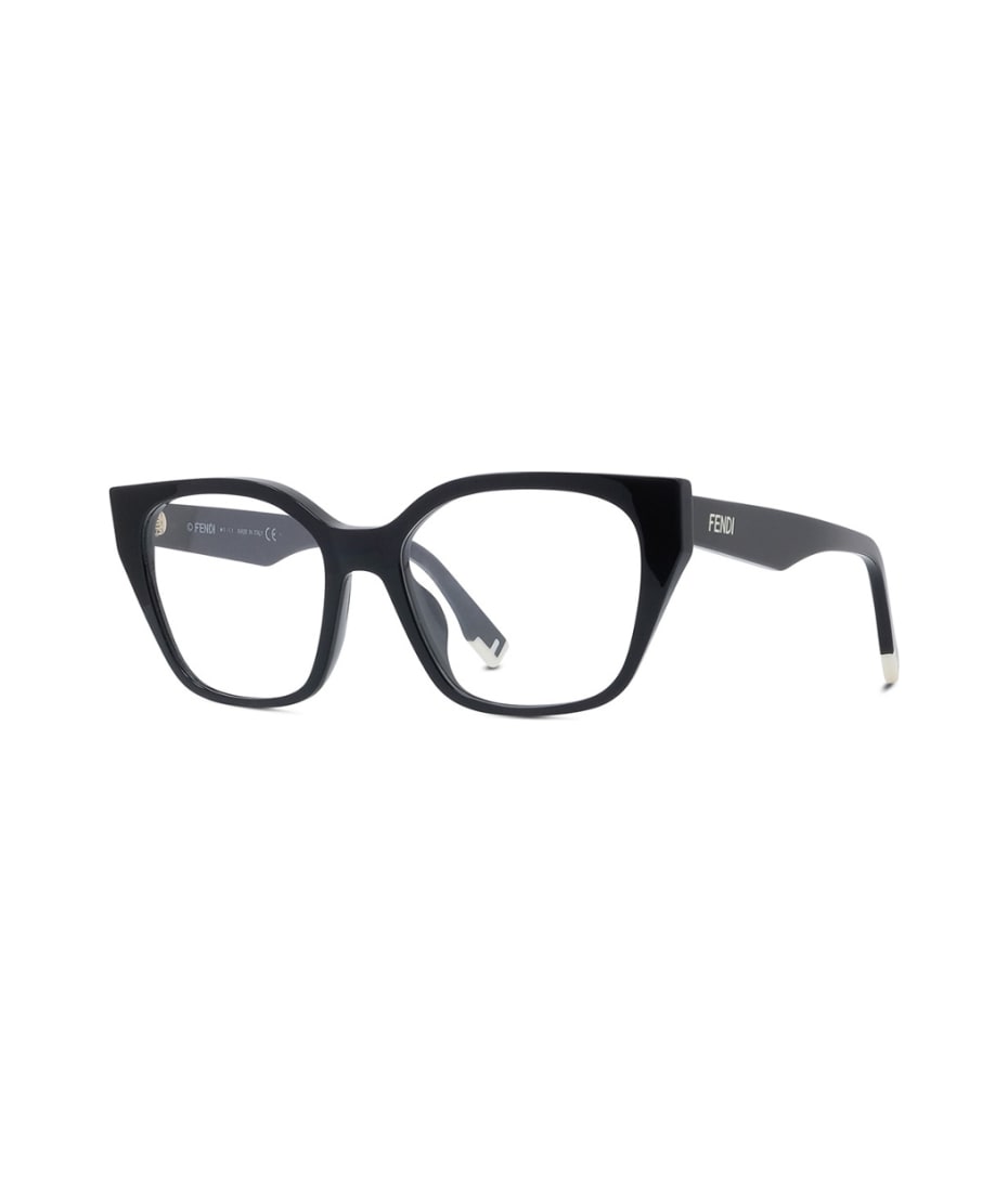 【送料&関税込】Fendi Fe50001i 001 Glasses FENDI Way FE50001I 001 Black Cat Eye Glasses - US