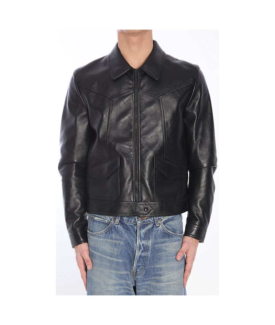 Celine Collared Zip-up Jacket | italist
