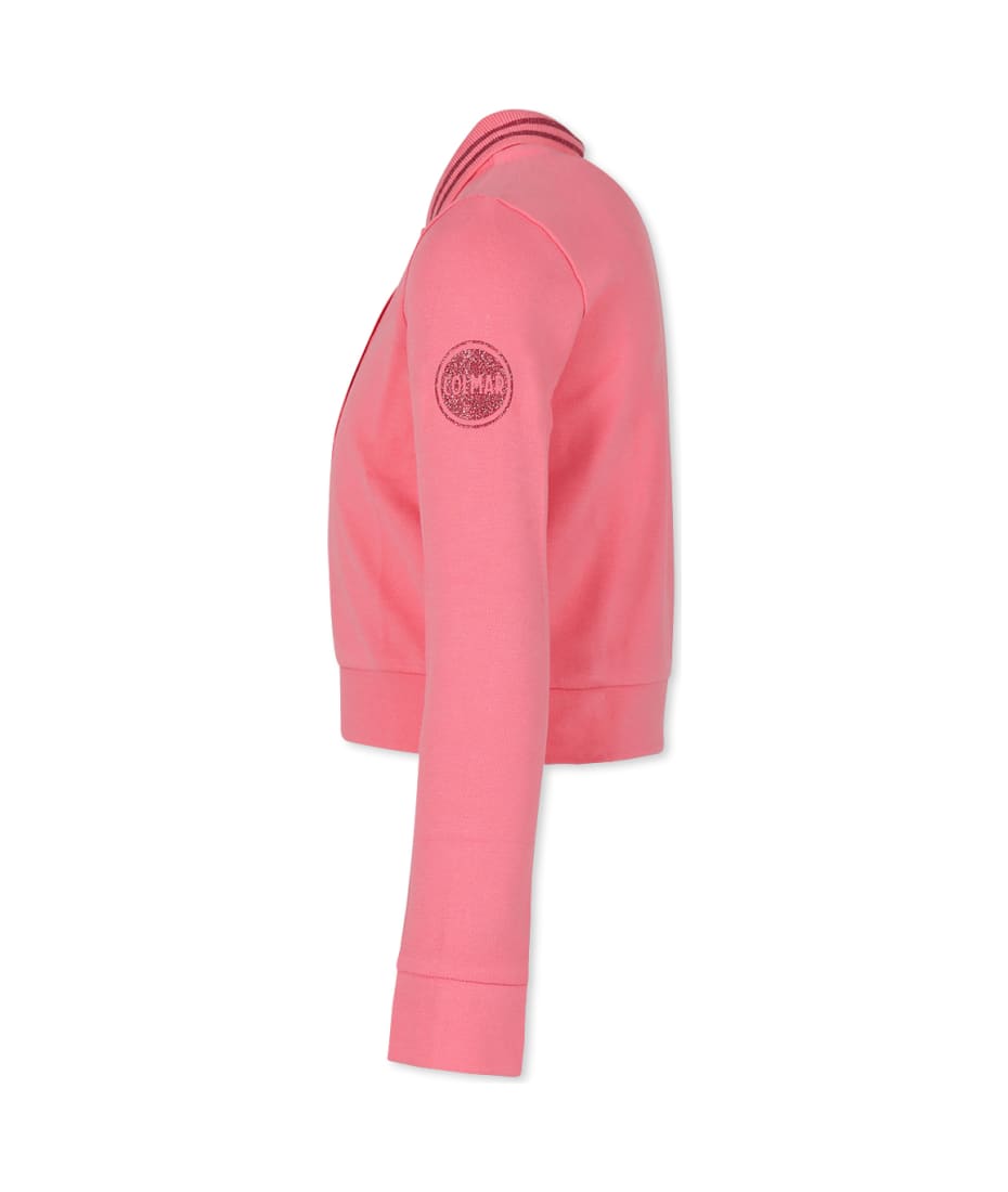 COLMAR 売れ筋商品|||コルマール Tシャツ トップス レディース Polo shirts Pink Colmar Pink Crop Polo Shirt For Girl With Logo | italist