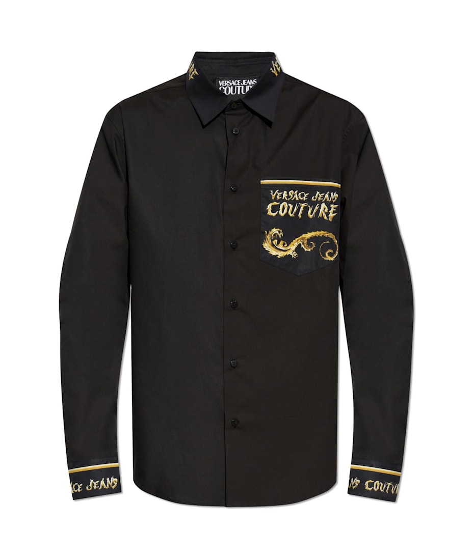 Versace Jeans シャツ Versace Jeans Couture Shirt With Logo | italist