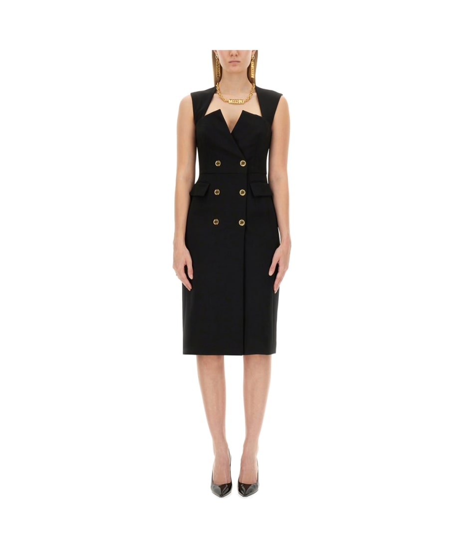 Moschino Crepe Dress | italist Moschino Crepe Dress | italist