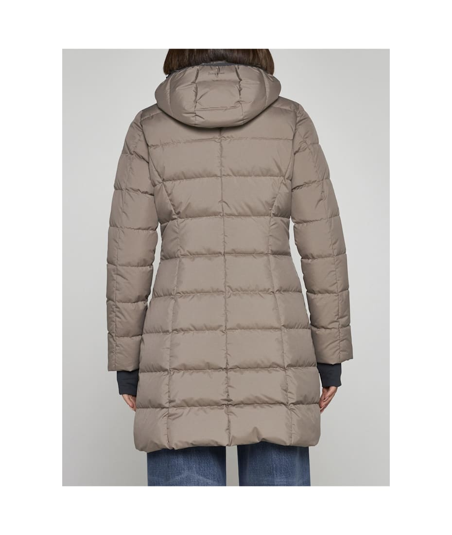 Herno Hooded Quilted Nylon Down Parka Jacket | italist