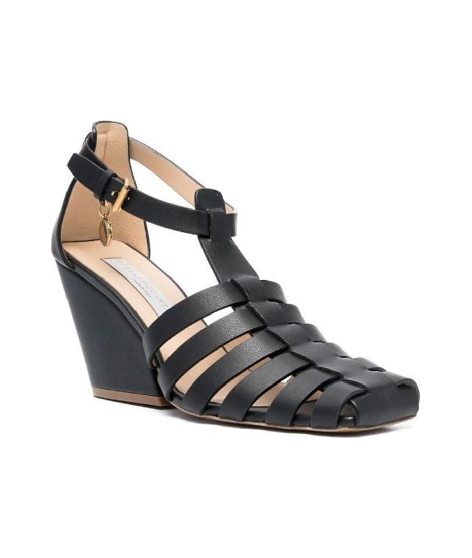 Stella McCartney Cowboy T-bar Heeled Sandals | italist