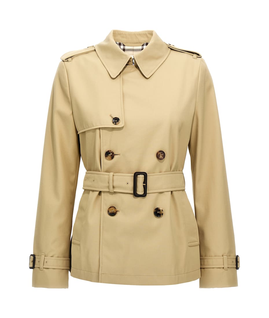 Burberry 'sp25' Short Trench Coat | italist
