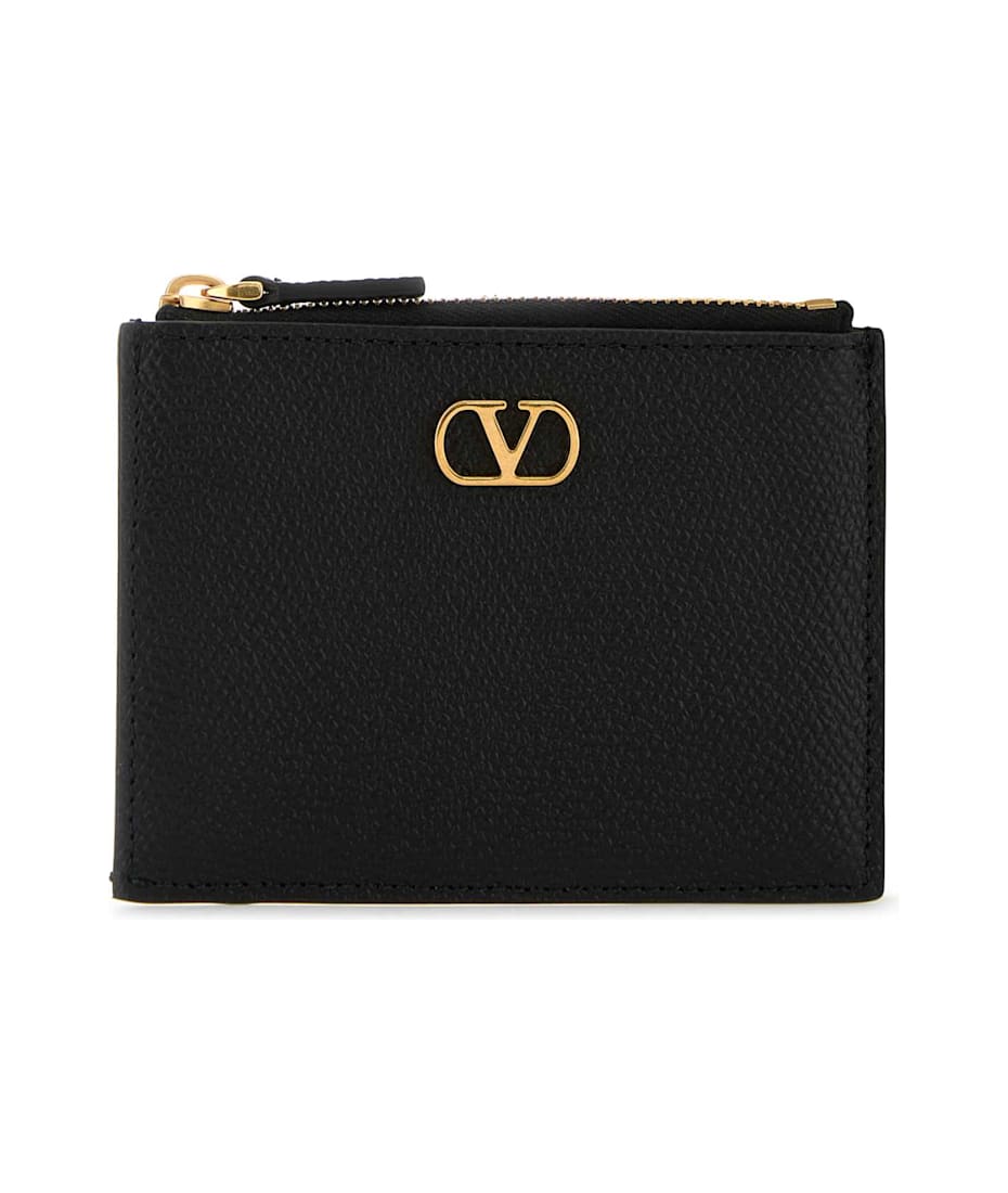 【VALENTINO GARAVANI】Vlogo black card holder Valentino Garavani Vlogo black card holder – Lord & Taylor