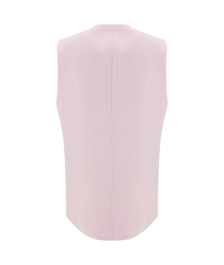 【送料&関税込】Ami Alexandre Mattiussi Pink Wool Vest Ami Alexandre Mattiussi Vest | italist