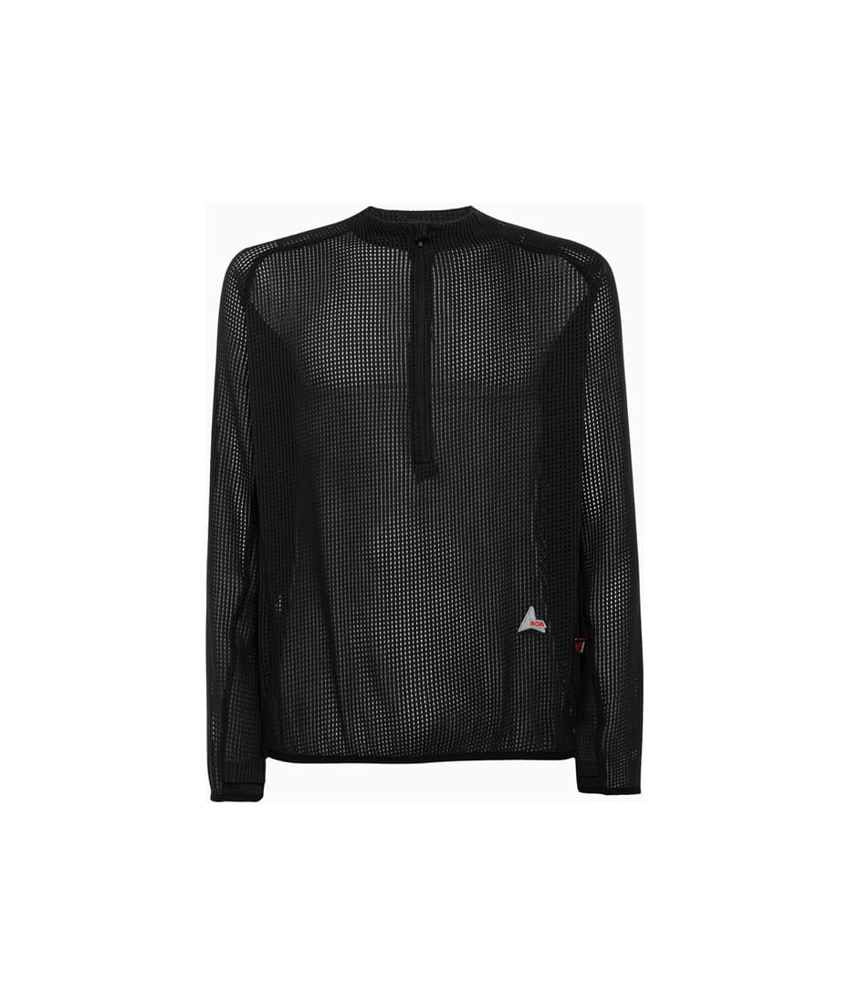 【ROA / ロア】roa hiking MESH ZIP UP SWEATER Mesh Zip Up Roa Sweater | italist