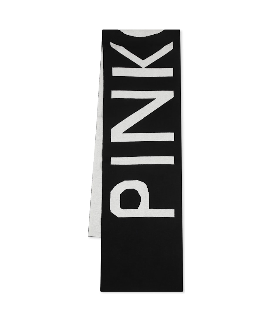 スカーフ PINKO Woman Scarf Black 101954A23T Z99 Pinko Black Scarf For Girl With Logo | italist