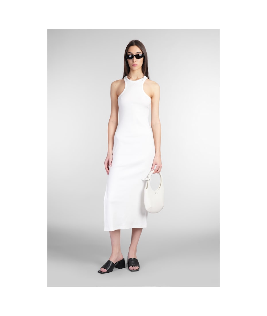 Courrèges Dress In White Cotton | italist