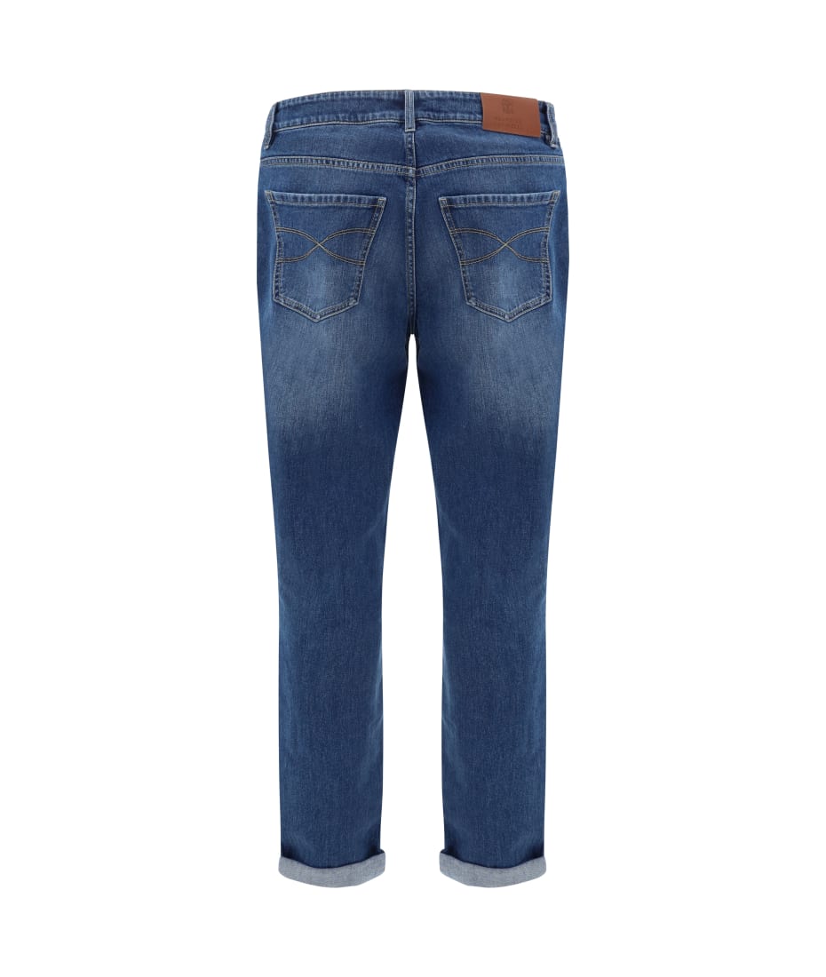デニム・ジーパン Brunello Cucinelli Straight-Leg Jeans In Denim Brunello Cucinelli Straight Leg Jeans | italist