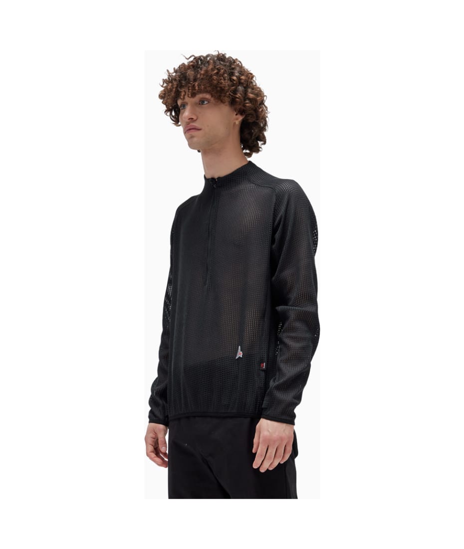 Mesh Zip Up Roa Sweater | italist