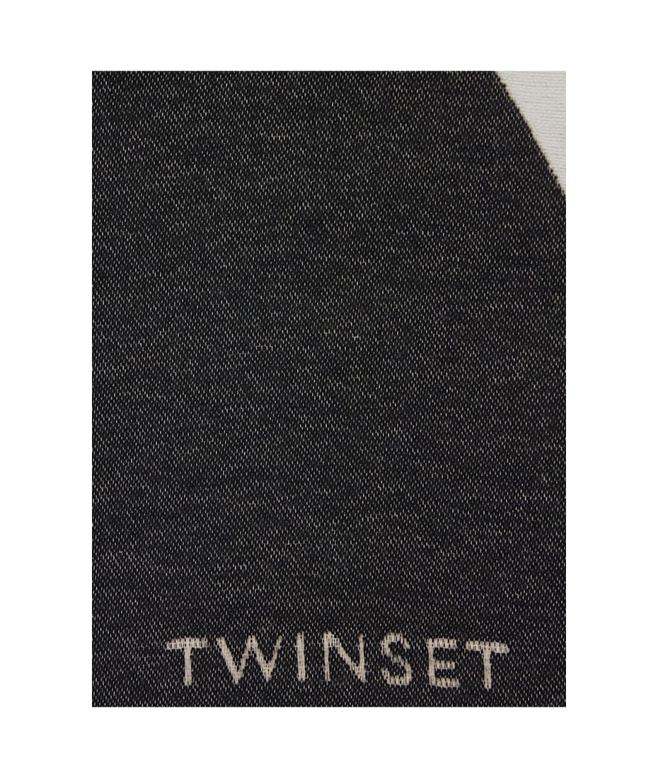 TwinSet Stola Jacq. Oval | italist TwinSet Stola Jacq. Oval | italist
