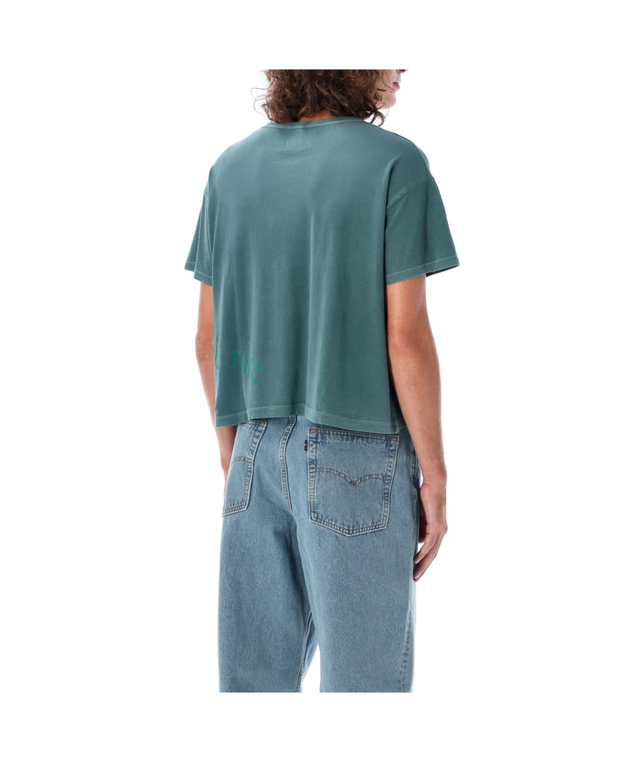 【関税込み】ERL グリーン Venice Tシャツ Green 'Venice' T-Shirt by ERL on Sale