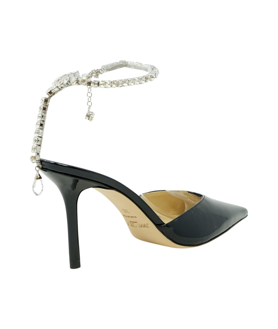 SALE!!Jimmy Choo★SAEDA Jimmy Choo Patent Leather Saeda Slingback | italist, ALWAYS