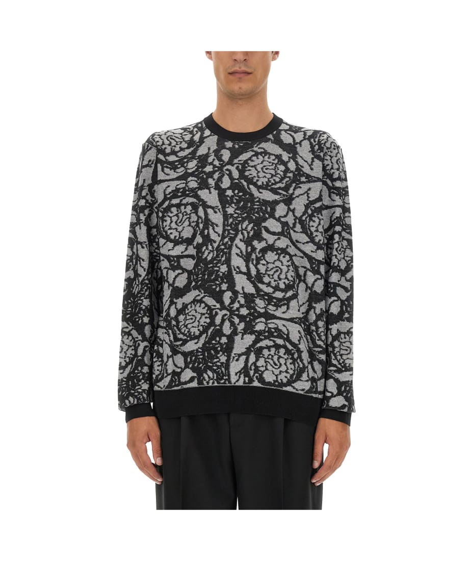 Versace discount baroque sweater