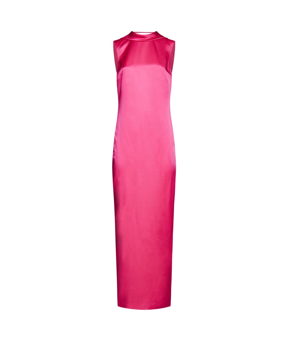 ワンピース VERSACE LONG DRESS WITH RING NECKLINE Versace Long Dress With Ring Neckline | italist