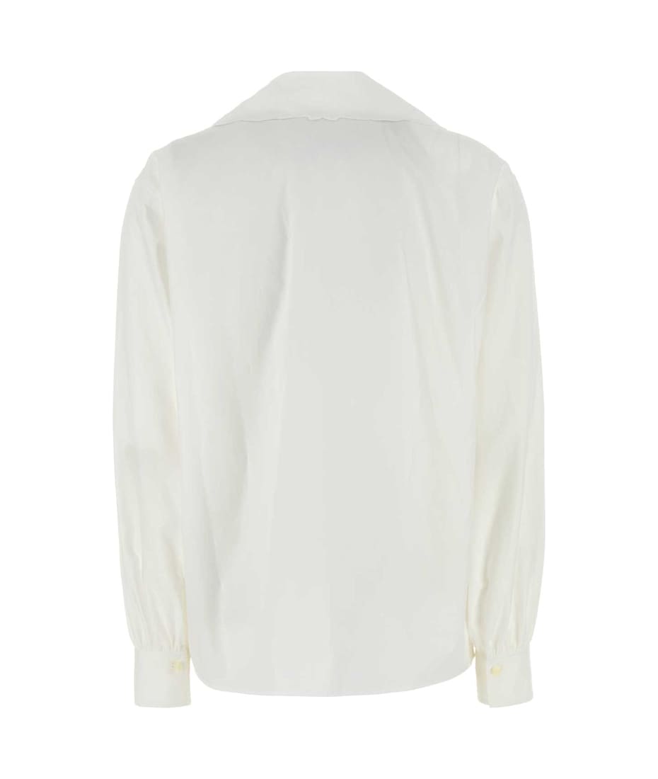 Chloé White Poplin Shirt | italist