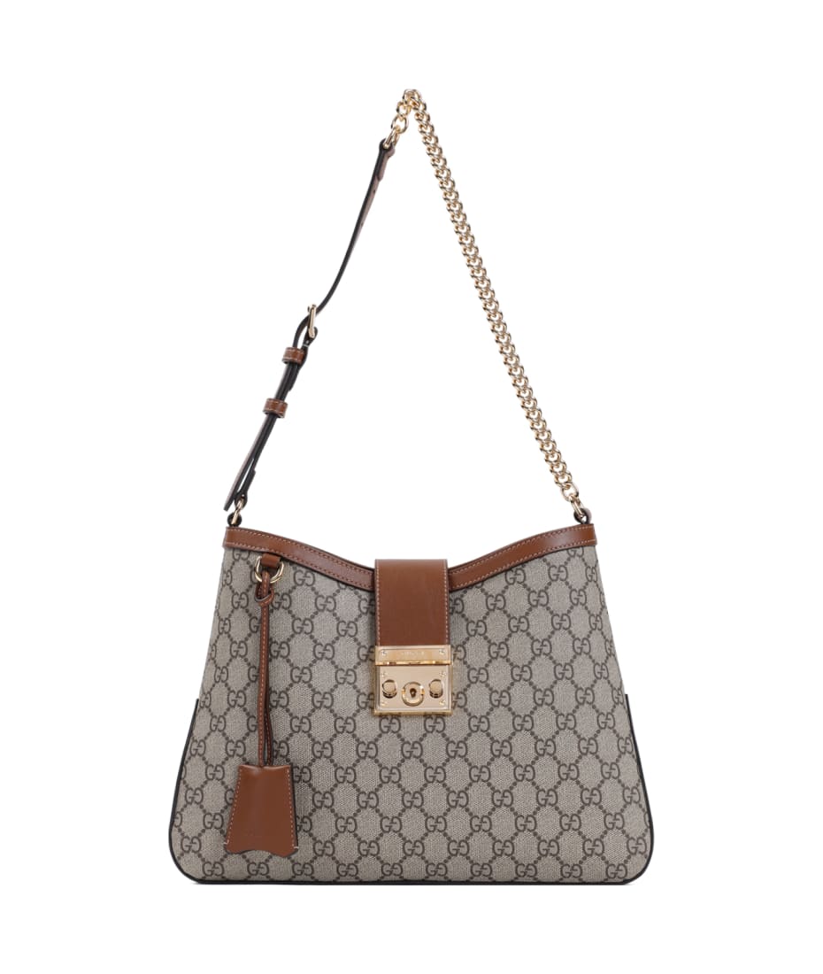 【GUCCI】PADLOCK GG MEDIUM SHOULDER BAG Gucci Padlock Gg Medium Shoulder Bag | italist