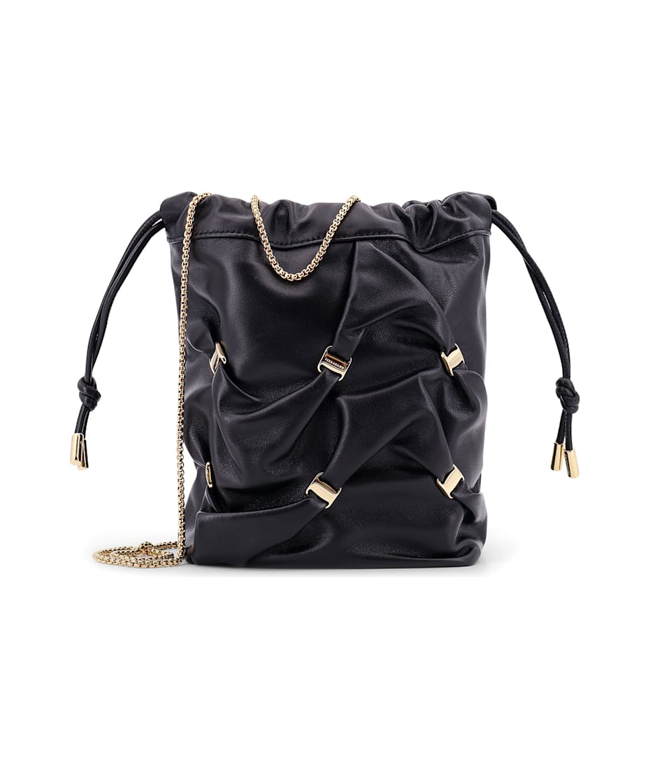 ショルダーバッグ・ポシェット Ferragamo Leather Bucket Bag With l Details Ferragamo Leather Bucket Bag With Metal Details | italist