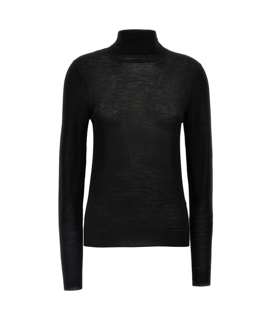 Tシャツ・カットソー Saint Laurent 'Cassandre' turtleneck sweater Saint Laurent Cassandre Turtleneck Sweater | Grey | FARFETCH ID