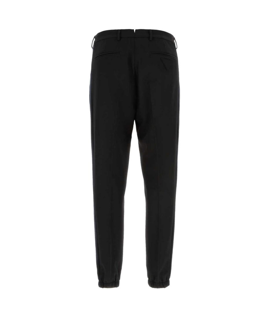【送料&関税込】Prada Black Wool Pant Prada Black Wool Pant | italist