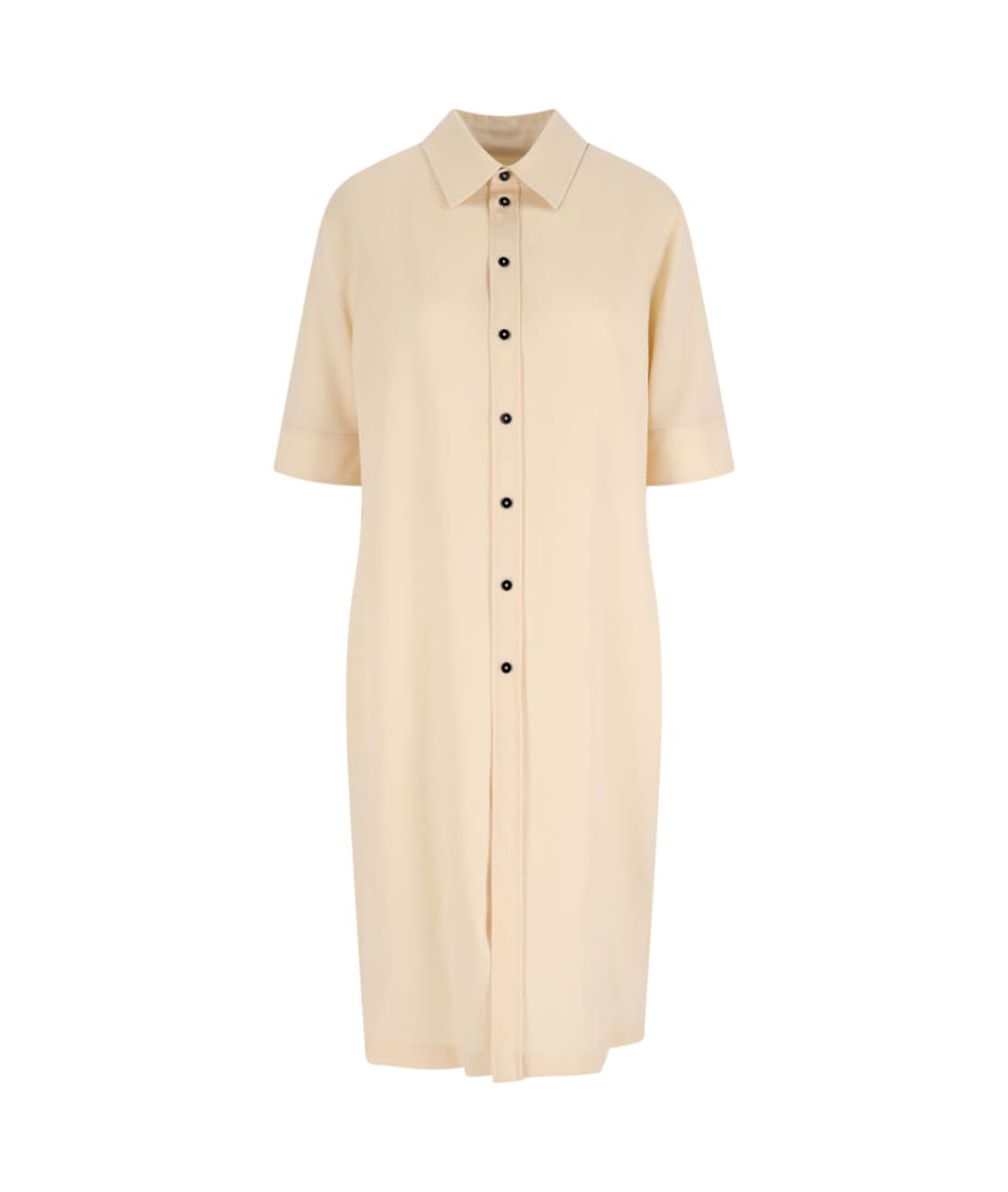white christmas dresses WAFFLE MIDI SHIRT DRESS | BEIGE FLORAL | Third Form | Women's Fashion on  Sale | Shop Now — THIRD FORM