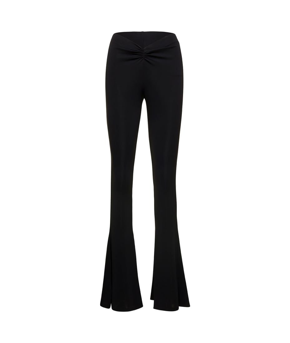 Women's black polyester Pants