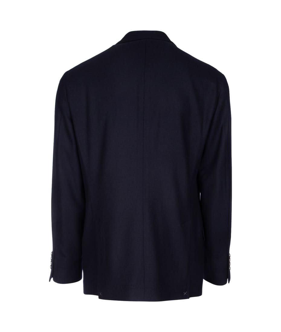 ジャケット Brunello Cucinelli Giacca Monopetto In Lino Brunello Cucinelli Cotton Linen Twill Single-Breasted Blazer