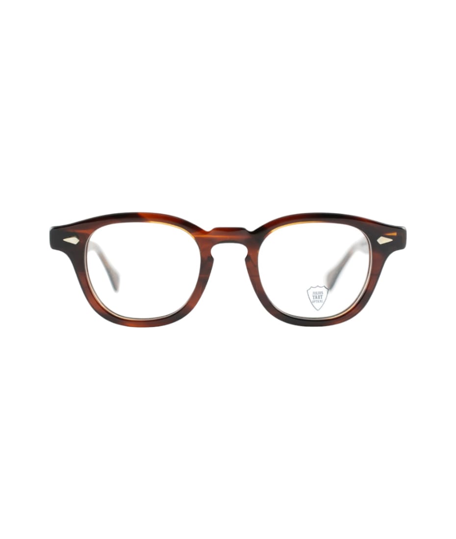 Julius Tart Optical Ar - 46/24 - Demi Amber Glasses | italist