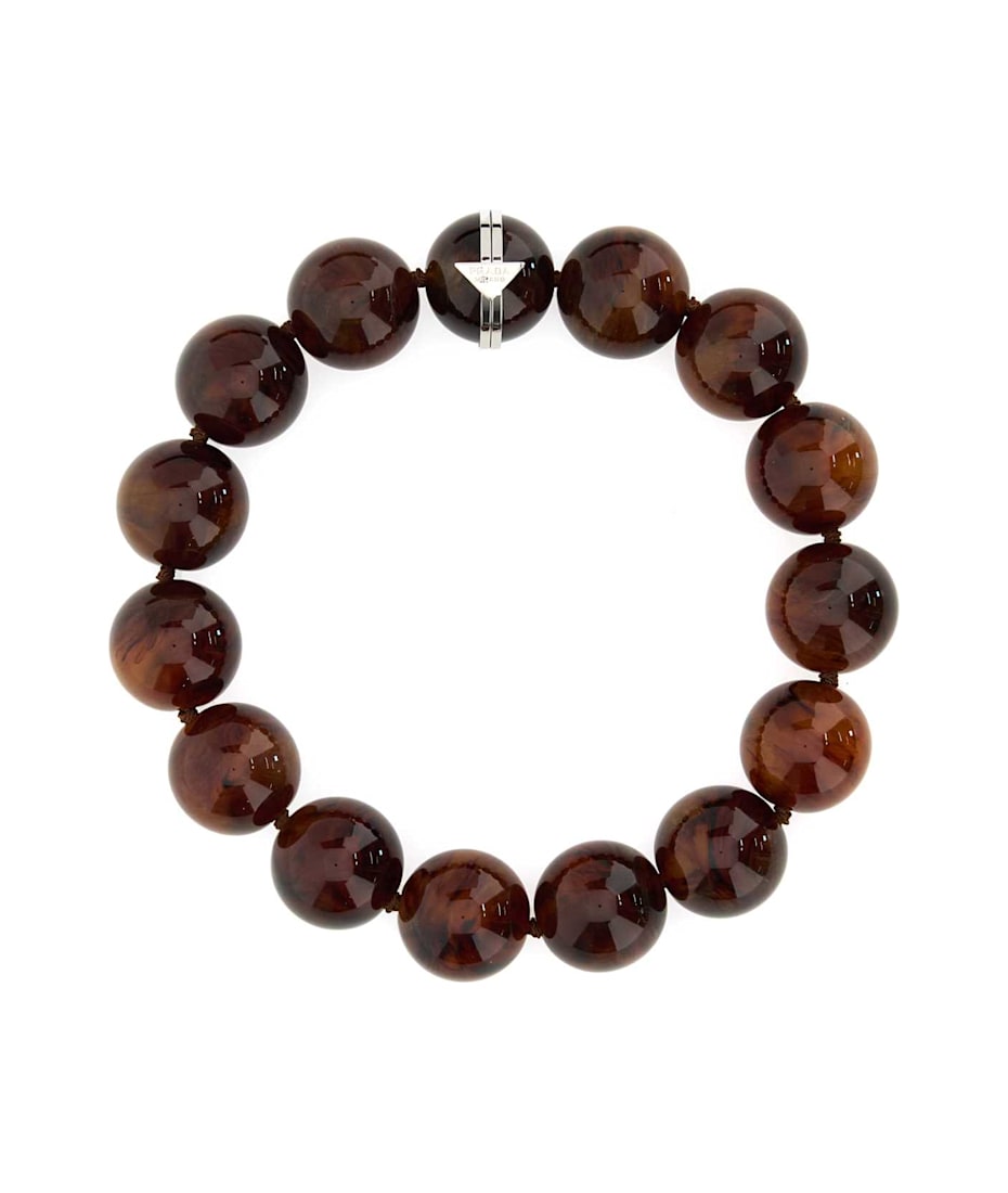 【関税&送料込】Prada Printed Pearls Necklace Prada Printed Pearls Necklace | italist