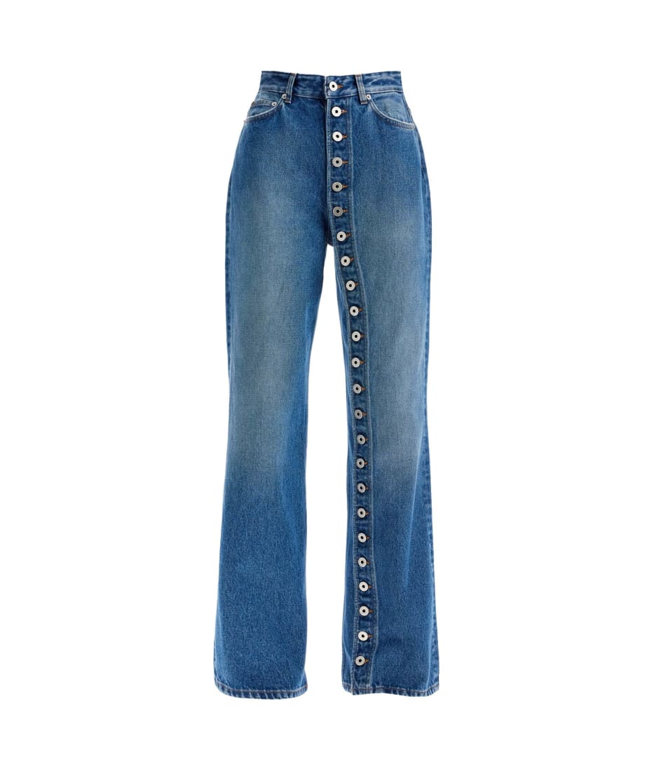 デニム・ジーパン JEAN PAUL GAULTIER Women Denim Pants 2533FVE088D0135757 Blue Jean Paul Gaultier High-end Denim Jeans | italist