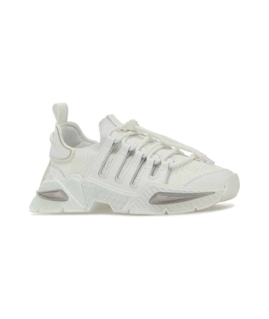 スニーカー DOLCE & GABBANA White Airmaster Sneakers Mixed-material Airmaster sneakers in White for Women
