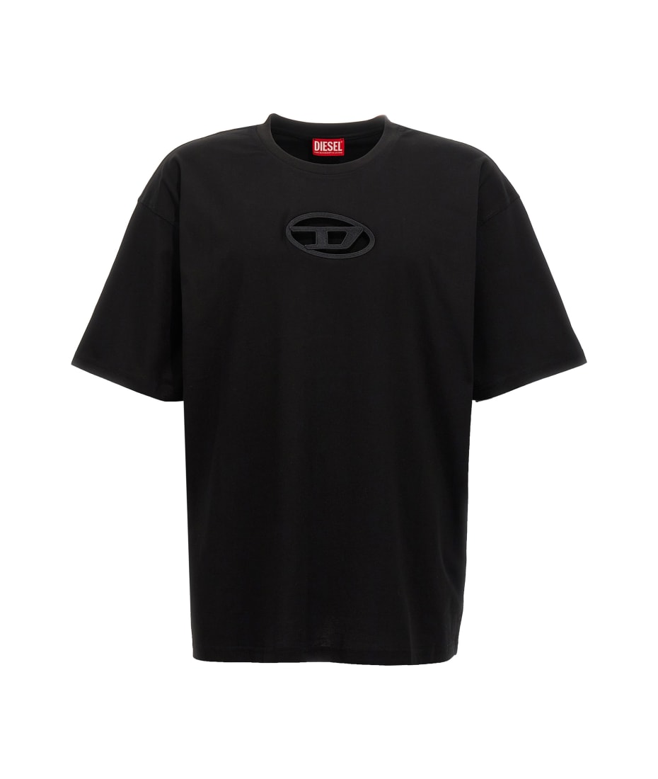 関税なし★DIESEL★T-ADJUST-OD メンズロゴTシャツ サイズ豊富 Diesel T-ADJUST-OD Tシャツ | ブラック | FARFETCH JP
