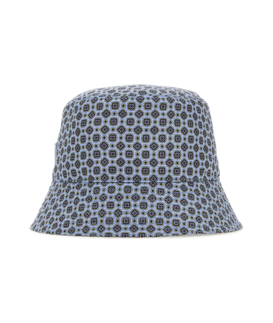 Prada Printed Re-nylon Bucket Jordan hat - ASTRALE