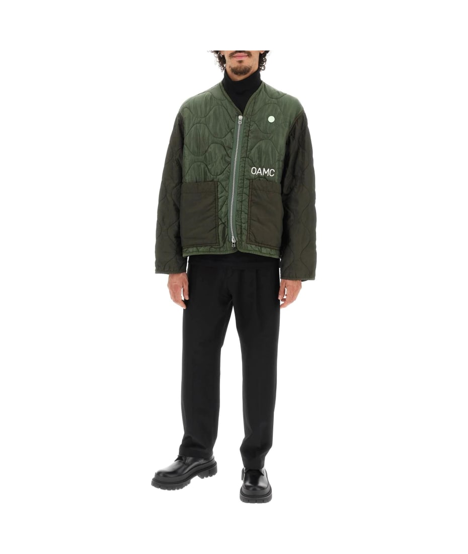 OAMC Quilted Short Liner Jacket | italist